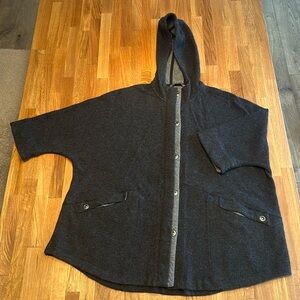 Toad & Co. Hooded Wool Sweater size XS/S